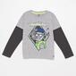 Camiseta Manga Larga Silver Reaction Niño