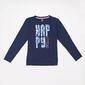 Camiseta Manga Larga Silver Stamps Junior