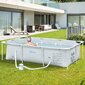 Piscina Desmontável Outsunny 848-016v90gy - Branco Piscina Desmontável Outsunny 848-016v90gy - Branco