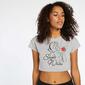 Camiseta Crop Blancanieves Camiseta Crop Blancanieves