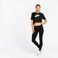 Camiseta Crop Nike - Negro - Camiseta Mujer Camiseta Crop Nike - Negro - Camiseta Mujer