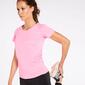 Camiseta Running Ipso Basic - Rosa - Camiseta Mujer 