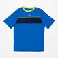 T-shirt Team Quest Basic - Azul - T-shirt Futebol Júnior T-shirt Team Quest Basic - Azul - T-shirt Futebol Júnior