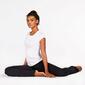 T-shirt Doone Basic - Branco - T-shirt Fitness Mulher T-shirt Doone Basic - Branco - T-shirt Fitness Mulher