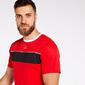 T-shirt Team Quest Basic - Vermelho - Futebol Homem 