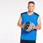 Camisola S/Mangas Team Quest - Azul - Basquetebol Homem Camisola S/Mangas Team Quest - Azul - Basquetebol Homem