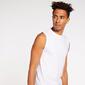 Camiseta Up Basic - Blanca - Camiseta Sin Mangas Hombre Camiseta Up Basic - Blanca - Camiseta Sin Mangas Hombre