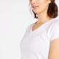 Camiseta Up Basic - Blanca - Camiseta Manga Corta Mujer Camiseta Up Basic - Blanca - Camiseta Manga Corta Mujer