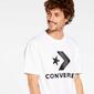 Converse Star Chevron Blanco Camiseta Manga Corta Hombre Converse Star Chevron Blanco Camiseta Manga Corta Hombre