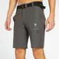 Pantalón Corto Montaña Boriken - Gris - Bermuda Hombre Pantalón Corto Montaña Boriken - Gris - Bermuda Hombre