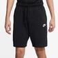 Nike Club Jersey - Negro - Pantalón Corto Hombre Nike Club Jersey - Negro - Pantalón Corto Hombre