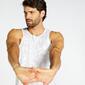 Nike Breathe -Blanca - Camiseta Running Hombre Nike Breathe -Blanca - Camiseta Running Hombre