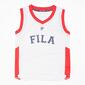 Fila Basket Jr Camiseta S/m Pol Excl Fila Basket Jr Camiseta S/m Pol Excl