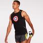 Camiseta Running Capitán América Camiseta Running Capitán América