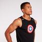 Camiseta Running Capitán América Camiseta Running Capitán América