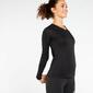 Ipso Basic - Negro - Camiseta Running Mujer 