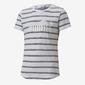 Ess+ Striped Jra Camiseta M/c Alg Excl Ess+ Striped Jra Camiseta M/c Alg Excl