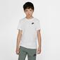 Camiseta Nike - Blanco - Camiseta Manga Corta Chico 