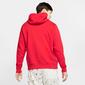 Nike Club - Rojo - Sudadera Capucha Hombre Nike Club - Rojo - Sudadera Capucha Hombre