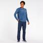 Sudadera Polar Up Basic - Denim - Forro Polar Hombre Sudadera Polar Up Basic - Denim - Forro Polar Hombre