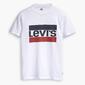 Levi's Sportswear - Blanco - Camiseta Manga Corta Hombre Levi's Sportswear - Blanco - Camiseta Manga Corta Hombre