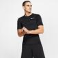 Nike Pro - Negro- Camiseta Running Hombre 