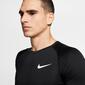 Nike Pro - Negro- Camiseta Running Hombre Nike Pro - Negro- Camiseta Running Hombre