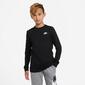 Nike Club - Negro - Camiseta Manga Larga Chico Nike Club - Negro - Camiseta Manga Larga Chico