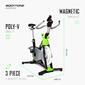 Bici Indoor Magnetica 16 Kg Bodytone Bici Indoor Magnetica 16 Kg Bodytone
