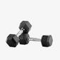 Mancuernas Hexagonales Bodytone 6 kg - Negro - Pesas Mancuernas Hexagonales Bodytone 6 kg - Negro - Pesas