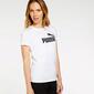 Puma Biglogo - Blanco - Camiseta Mujer Puma Biglogo - Blanco - Camiseta Mujer
