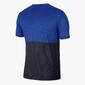 Nike Breathe - Azul- Camiseta Running Hombre 