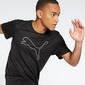 Camiseta Running Puma - Negra - Camiseta Hombre 