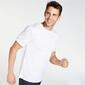 Nike Breathe -Blanca- Camiseta Running Hombre 