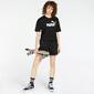 Puma Essentials - Negro - Camiseta Mujer Puma Essentials - Negro - Camiseta Mujer