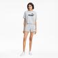 Puma Essentials - Gris - Pantalón Corto Mujer Puma Essentials - Gris - Pantalón Corto Mujer