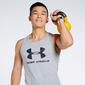 Under Armour Foundation - Gris - Camiseta Tirantes Hombre Under Armour Foundation - Gris - Camiseta Tirantes Hombre