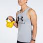 Under Armour Foundation - Gris - Camiseta Tirantes Hombre Under Armour Foundation - Gris - Camiseta Tirantes Hombre