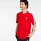 adidas 3 Stripes - Rojo - Camiseta Hombre adidas 3 Stripes - Rojo - Camiseta Hombre