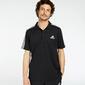 adidas 3 Stripes - Negro - Polo Hombre adidas 3 Stripes - Negro - Polo Hombre