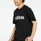 adidas Linear Logo - Negro - Camiseta Hombre adidas Linear Logo - Negro - Camiseta Hombre