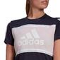 3 Stripes Bl Sra Camiseta M/c 3 Stripes Bl Sra Camiseta M/c