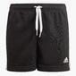 adidas 3 Stripes - Negro - Pantalón Corto Chica adidas 3 Stripes - Negro - Pantalón Corto Chica