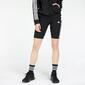 Calções Ciclista adidas 3 Stripes - Preto - Mulher Calções Ciclista adidas 3 Stripes - Preto - Mulher