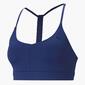Soutien Desporto Puma Strappy - Azul - Sup. Baixo-Mulher Soutien Desporto Puma Strappy - Azul - Sup. Baixo-Mulher