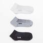 Meias Curtas Doone - Preto - Pack 2 Mulher Meias Curtas Doone - Preto - Pack 2 Mulher