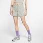 Nike Essential - Gris - Pantalón Corto Mujer Nike Essential - Gris - Pantalón Corto Mujer