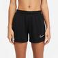 Pantalón Fútbol Nike - Negro - Pantalón Corto Mujer 