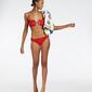 Top Bikini Canalé Silver - Rouge - partie supérieure Top Bikini Canalé Silver - Rouge - partie supérieure