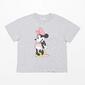 Camiseta Minnie - Gris - Camiseta Chica Disney 